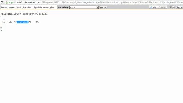 File Inclusion Functions in PHP (include,require,include_once,require_once) смотреть онлайн