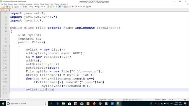 Java applet program to read list of files and display the file content смотреть онлайн