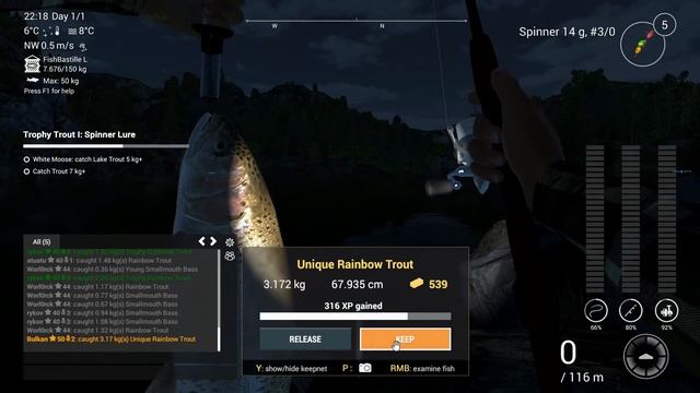 Fishing Planet - Mission #8 Trophy Trout I: Spinner Lure смотреть онлайн