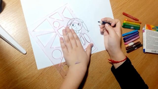 Создать рисунок с помощью люмографа)Как нарисовать девочку смотреть онлайн