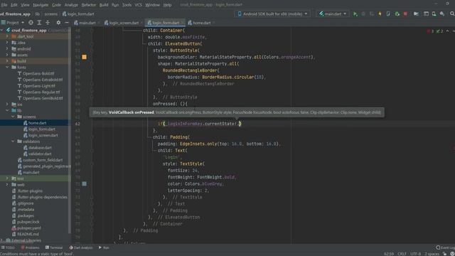 Flutter & Firebase Build a Complete App for iOS, Android & WEB - Login with Firebase Firestore 2021 смотреть онлайн