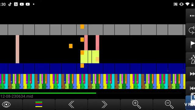 Black Midi piano tetris смотреть онлайн