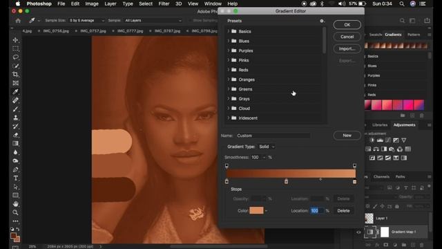 Skin Tone Color Grading In Photoshop Tutorial | Uniform Skin Color смотреть онлайн