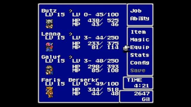 Let's Play Final Fantasy 5 : Job Fiesta 8 - Why Fire Ships isn't a thing. смотреть онлайн