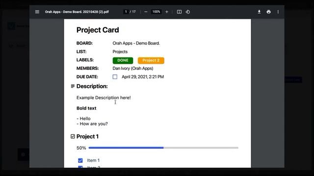 Export Trello to PDF and Excel - New features for 2021! смотреть онлайн