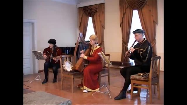 Игорь - Анна Васильевы - Трио старинной музыки ДИНАСТИЯ - Костромское Муз. училище февраль 2009г смотреть онлайн