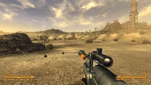 PTRS 41 modernized and with PU scope Mod in Fallout New Vegas "Explosive Funtime" смотреть онлайн