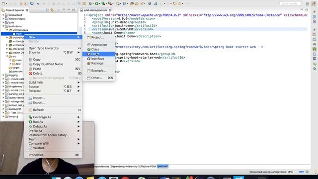 Free Java JUnit Mockito Unit Testing Course | Ep3 | Add Spring Boot Starter Web Dependency смотреть онлайн