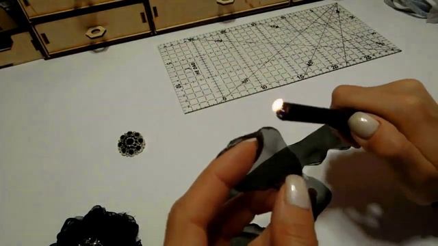 Цветок- Брошь Заколка из Ткани Trend of the season "Fashion Brooch" / МК / Tutorial /DIY / Flower / смотреть онлайн