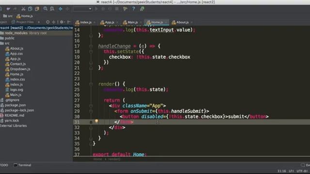 Geekhub 7 Season - React, 4 урок. Uncontrolled, Controlled components. Forms смотреть онлайн