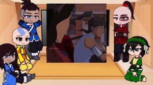 Past Team Aang React To Team Korra // Avatar: The Last Airbender // Gacha Club