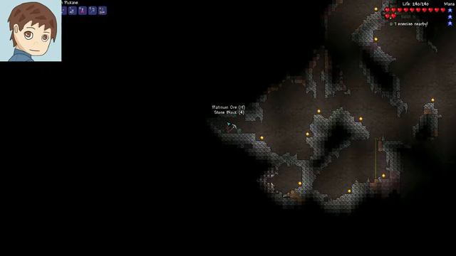 Terraria: Part 3 Awesome New Items Bone Pickaxe смотреть онлайн