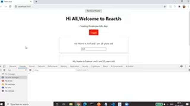 Day-6 ReactJS In Depth(React Component Life Cycle Hooks and useEffect React Hooks) смотреть онлайн