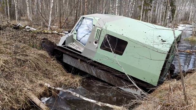 Обкатка и испытание гусеницы ДОЗОР на новом концепте вездехода смотреть онлайн