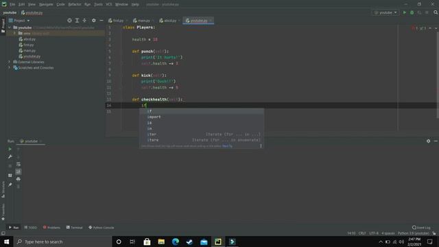 Python 3.9 Tutorials: Classes And Objects In Python | Object Oriented Programming | Example Of Clas смотреть онлайн