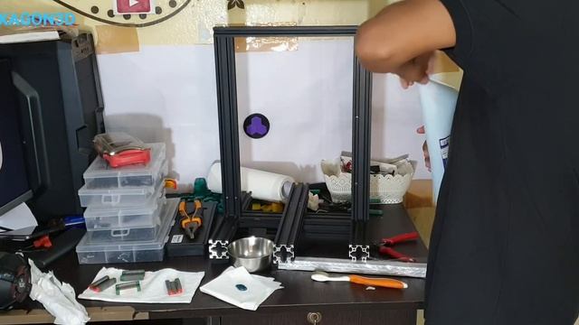 Building 3Dprinter Voron Switchwire//part-04 #rail #block #voron #ender