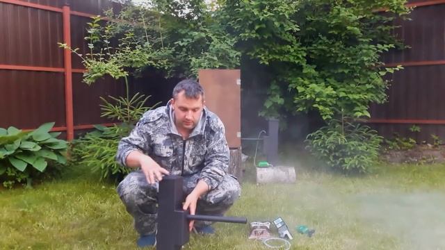 Дымогенератор со сборником конденсата смотреть онлайн