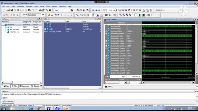 Implementation of improved TCAM(ternary content Addressable Memory) based on parity bit in NIDS sys смотреть онлайн