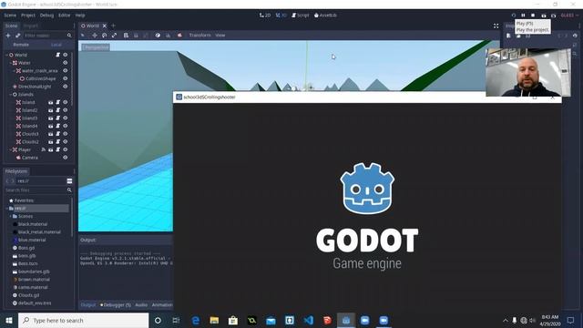 3d Scrolling Shooter Made in Godot Game Engine смотреть онлайн