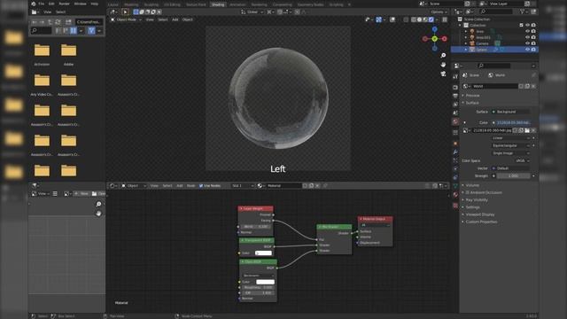 Bubble Material - Blender 2.93 смотреть онлайн