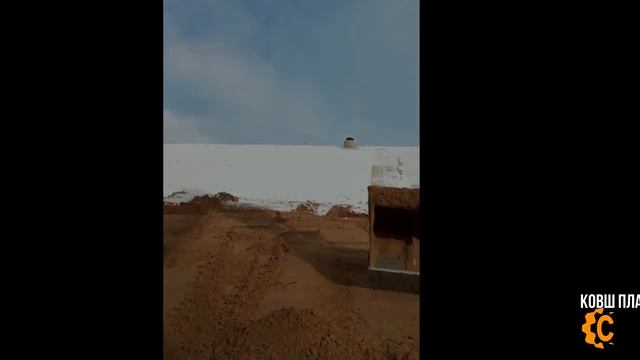 Чётко планирует откосы в Татарстане на трассе М-12 - Наш Планировочный ковш 2000мм для DX260LCA