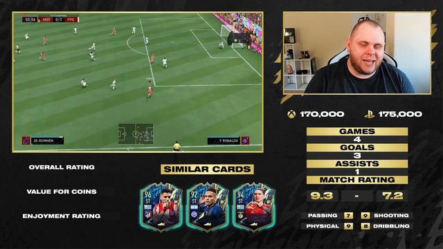 TOTS MOMENTS OSIMHEN PLAYER REVIEW | FIFA 22 Player Reviews смотреть онлайн