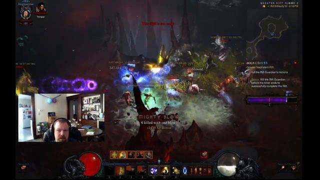Diablo 3 Patch 2.3 Season 4 Clan DEA Crusader greater rift 52 solo run. смотреть онлайн