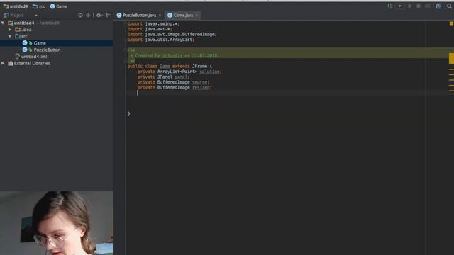 Программирование на Java. Игра Puzzle. Часть 2. смотреть онлайн