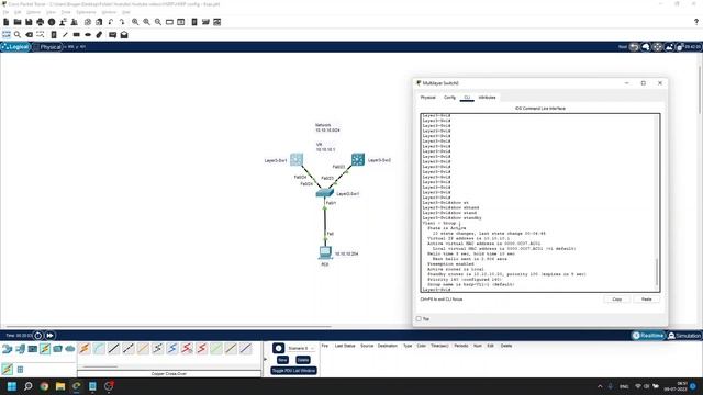 How to make simple/basic HSRP configuration смотреть онлайн