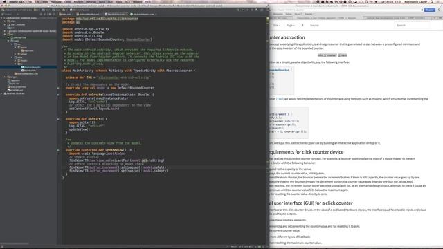 COMP 313/413: Android/Scala: Basic Event-Based User Interaction (Week 9) смотреть онлайн
