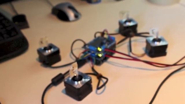 Let's Make a 4-axis CNC Gcode Interpreter for Arduino смотреть онлайн