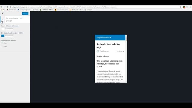 Come configurare AMP sul vostro sito Wordpress смотреть онлайн