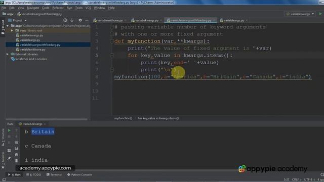 Variable number of KEYWORD arguments Part 2 - Lesson 86 смотреть онлайн