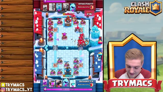 18 GOLEMS VERSTOPFEN DIE BRÜCKE! | NEUER WELTREKORD! | CLASH ROYALE DEUTSCH смотреть онлайн