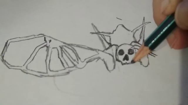 Как нарисовать скелет бабочки очень легко и быстро смотреть онлайн