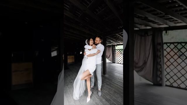 Короткое платье и короткая свадьба. Фотосессия для двоих смотреть онлайн
