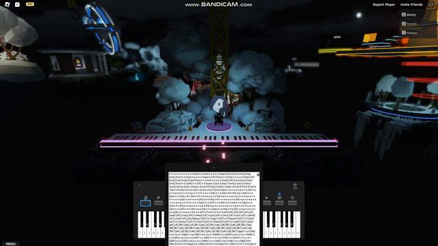 Interstellar (Main theme) - Roblox Virtual Piano смотреть онлайн