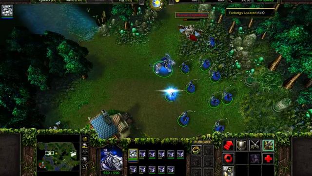 Warcraft III: Reign of Chaos (Parche 1.29) Campaña: Elfos de la Noche - Capitulo 1 смотреть онлайн