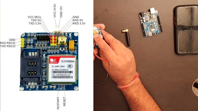 Arduino Projects | How to Send & Receive Text Messages (SMS) Using Arduino Uno & SIM900A GSM Module смотреть онлайн