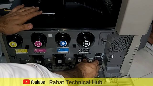How To Remove Drum Unit Developer Unit Of Canon Imagerunner C3320i