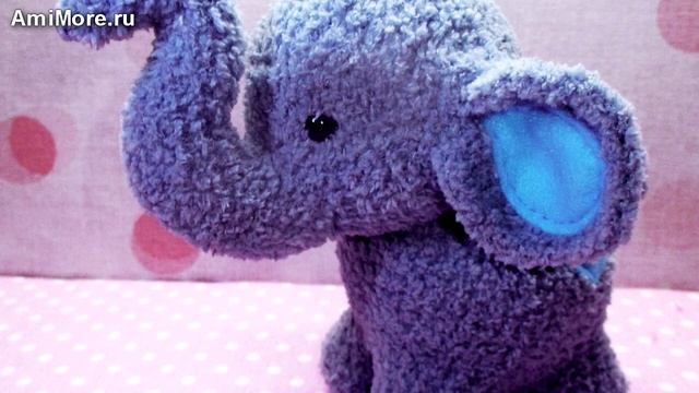 Амигуруми: схема Плюшевые слоники. Игрушки вязаные крючком - Free crochet patterns. смотреть онлайн