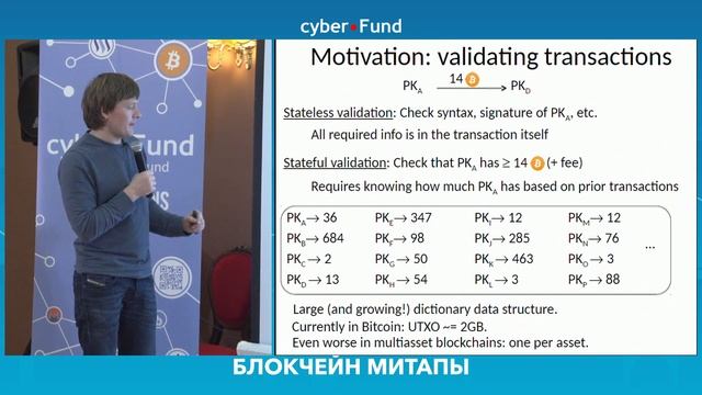 Аутентифицированные структуры данных для блокчейна | Александр Чепурной (Live stream) смотреть онлайн