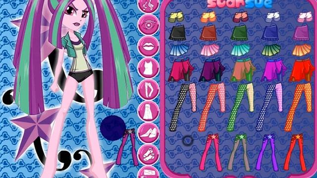 Одевалка #5/Трикси, Адажио Даззл, Ария Блейз, Соната Даск/Game channel смотреть онлайн