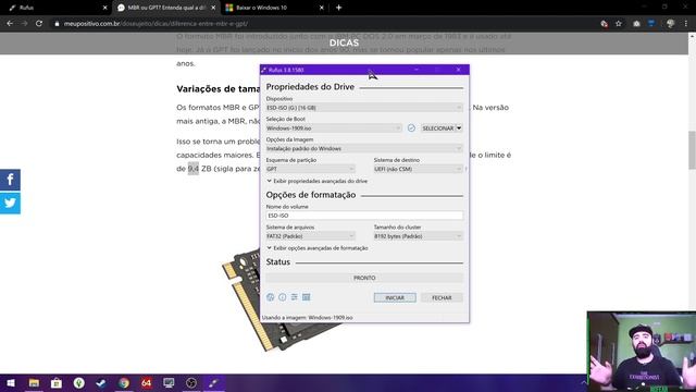 Como criar um pen drive bootavel com Windows(METODO SUPER FÁCIL) смотреть онлайн
