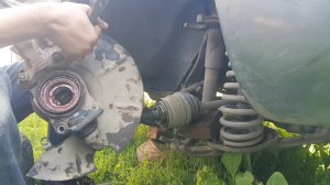 НИВА ШЕВРОЛЕ ЗАМЕНА СТУПИЧНЫХ ПОДШИПНИКОВ В ПОЛЕ