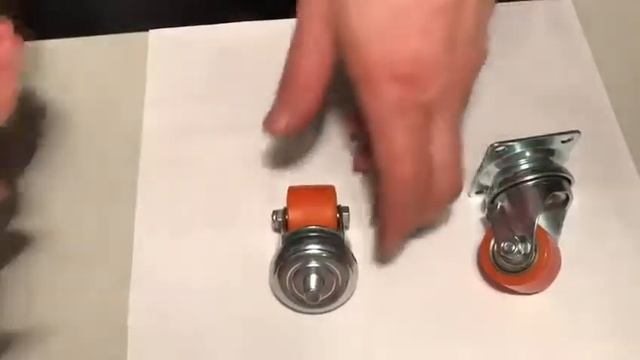 Ролики полиуретановые 35 мм на поворотный кронштейнах смотреть онлайн