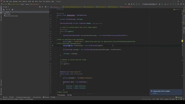 Save & Load your game data async await in Unity (UniTask supported) смотреть онлайн