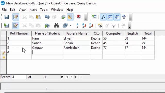 Creating Table Query form and Report in Open Office Base database@COMPUTEREXCELSOLUTION смотреть онлайн