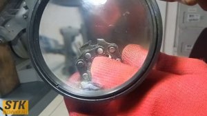 Заточка  победитовой цепи мотопилы