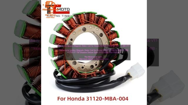 1005003512816613 Motorcycle Ignition Magneto Stator Coil for Honda NV400 VT400 NV 400 V смотреть онлайн